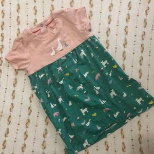 Baby Boden animal dress size 18-24m